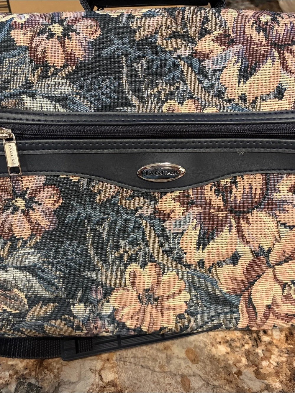 Jaguar vintage floral